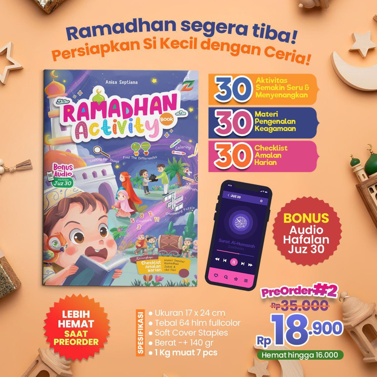 PRE ORDER RAMADHAN ACTIVITY BOOK 2026